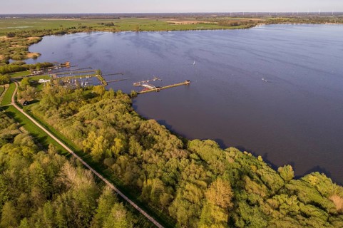 Olga harbour on Lake Duemmer