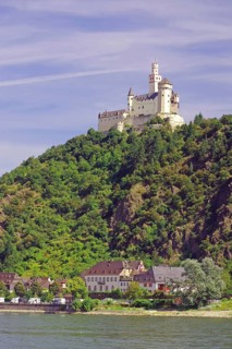 Medieval castle on a mountain