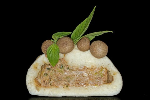 Halved bhan bao