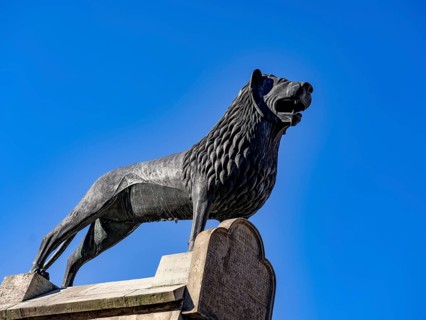 Braunschweig Lion on the Burgplatz