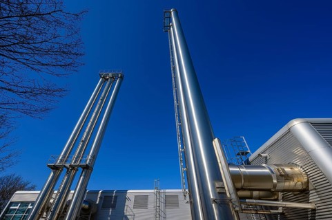 Peak load heating centre