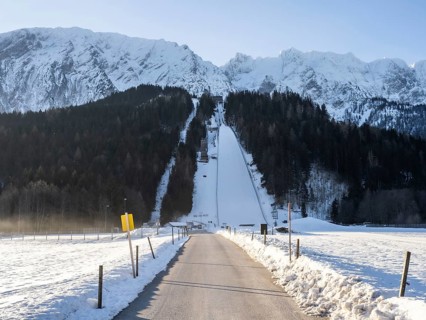Kulm ski jump at Kulmkogel