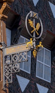 Guild sign on the Veltheim House