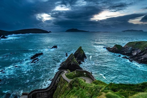 Dunquin Pier on Slea Head Drive