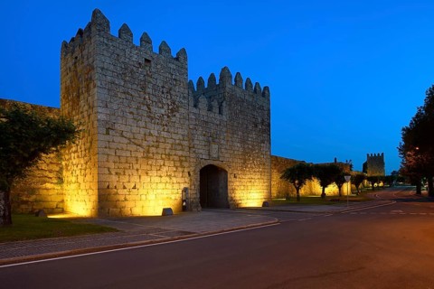 Meadow's Gate at twilight