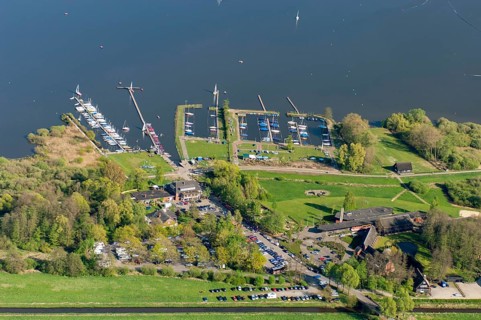 Olga harbour on Lake Duemmer