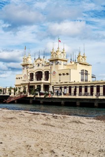 Antique bathhouse