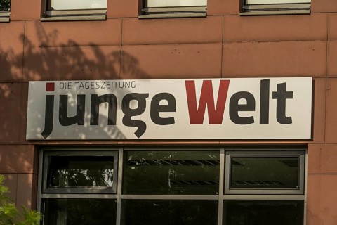 Daily newspaper Junge Welt