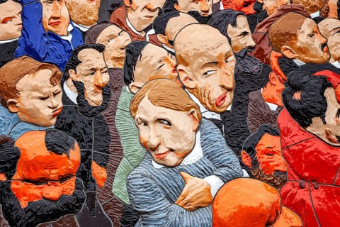 Mural in the Old Town by Friedrich Hecker
