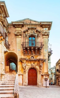 The Palazzo della Cancelleria in Ragusa Ibla