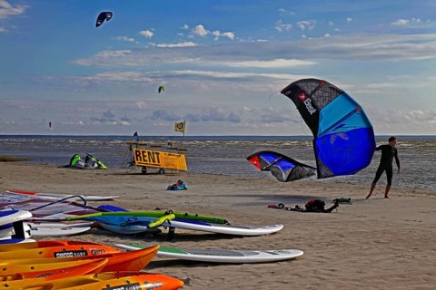 Kitesurfer