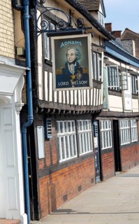 Lord Nelson pub sign
