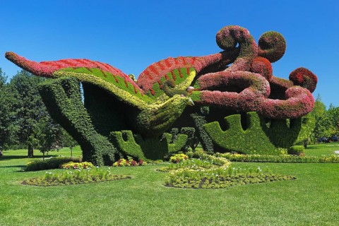 Plant sculpture