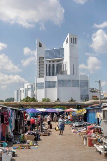Flea market in ChiÈ™inau Moldova