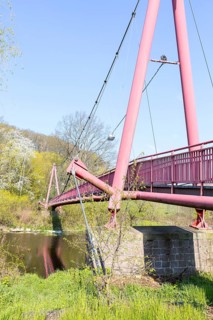 Suspension bridge Am Hasennest