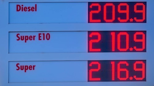 Fuel prices over 2