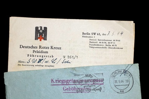 Letterhead of the German Red Cross