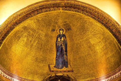 Byzantine mosaic