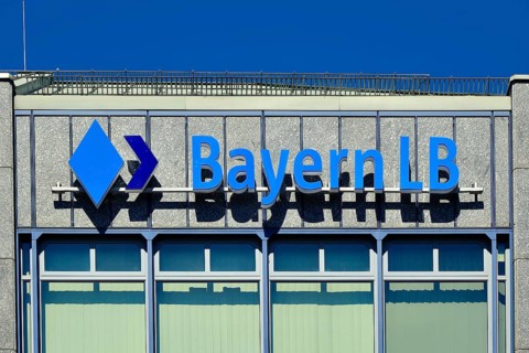 Logo on the Bayern LB headquarters
