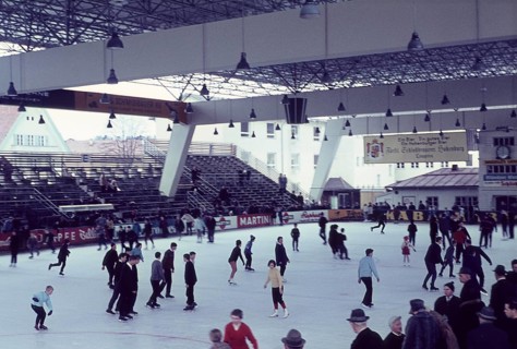 Ice skating