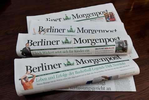 Daily newspaper Berliner Morgenpost