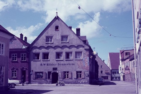 Sonnenbraeu restaurant in Schongau