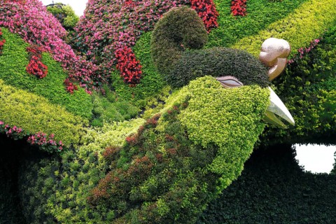 Plant sculpture