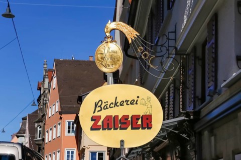 Sign bakery Zaiser