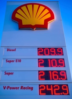 Fuel prices over 2