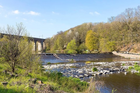 Barrage of the Zschopau