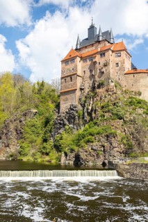 Kriebstein Castle with Zschopau