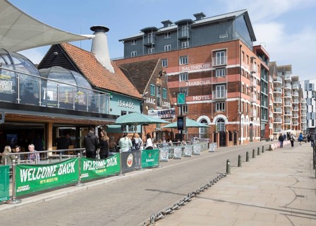 Isaac Lord pub converted warehouse building