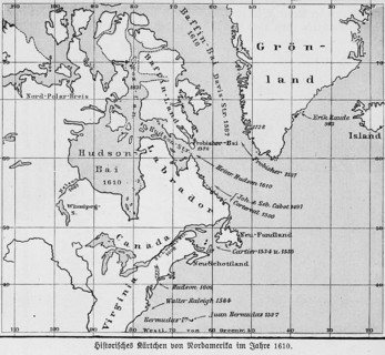 Historical map 1610