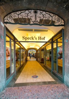 Specks Hof shopping arcade