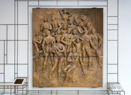 Relief from the foyer of the former Volkskammer by Jo Jastram