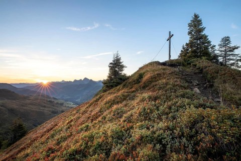 Sunrise on Portlakopf in autumn