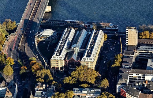 Hotel Maritim with event and congress hall at Heumarkt