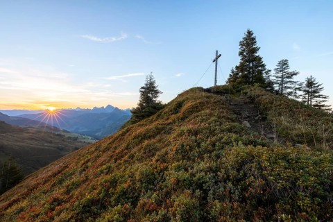 Sunrise on Portlakopf in autumn