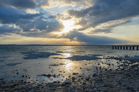 Northern tip of peninsula Sirmione