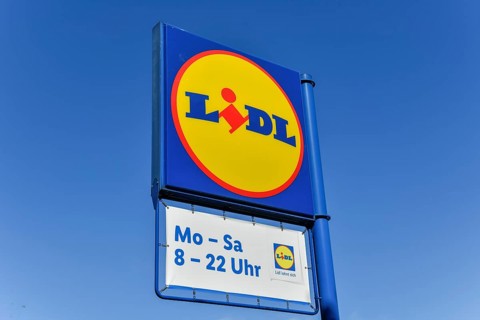 Sign Lidl Market