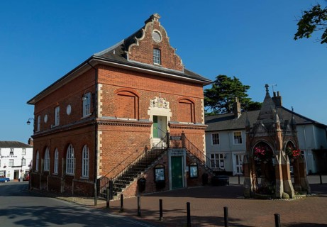 The Shire Hall and Corn Exchange built by Thomas Seckford c 1575