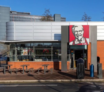 Kentucky Fried Chicken fast-food outlet