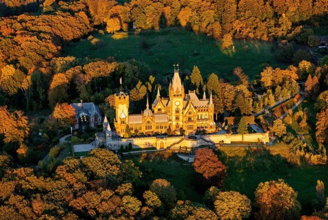 Drachenburg Castle from 1884