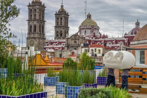 Roof terrace