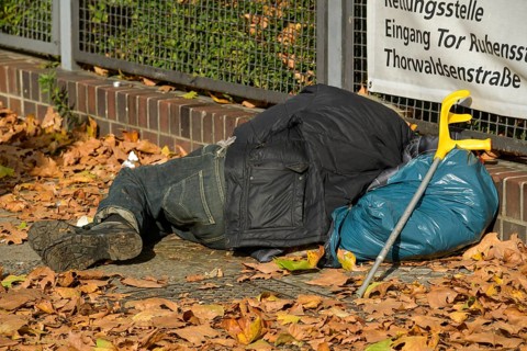 Homeless person