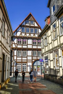 Half-timbered houses