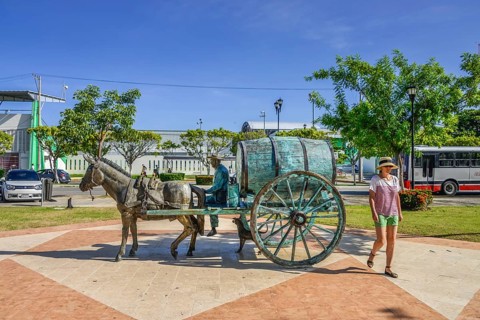 Monument Horse and Cart