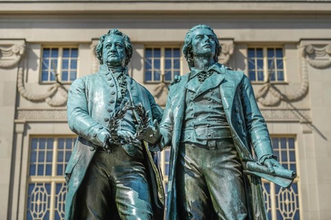 Goethe-Schiller Monument
