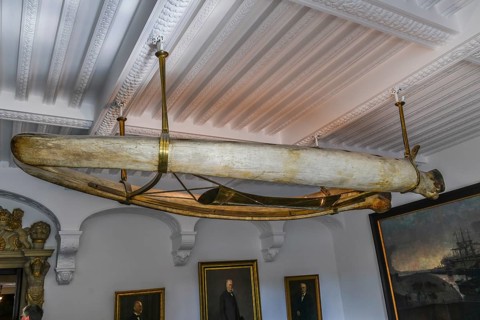 Whalebone ceiling lamp