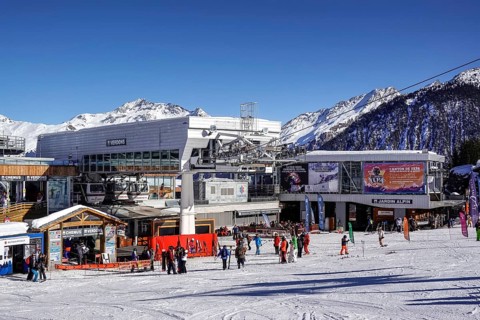 Verdons cable cars and Jardin Alpin